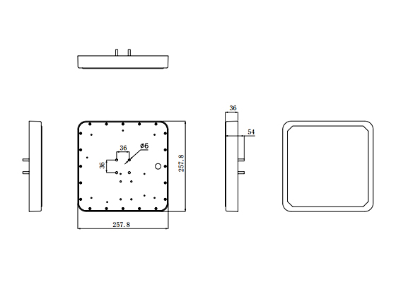 BOWEI BRD-01LI 9dBic UHF RFID Reader