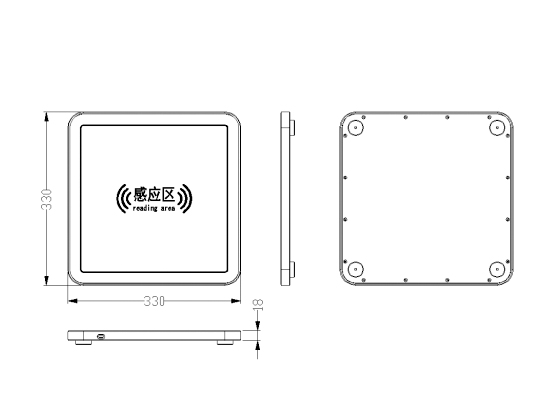 BOWEI BRD-DC01 Desktop RFID Reader/Writer